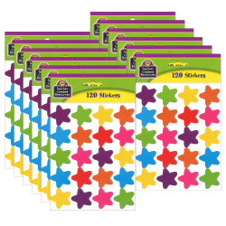 Eureka Scented Stickers, Pizza, 80 Stickers Per Pack, Set Of 6 Packs