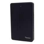 SKILCRAFT Portable External Hard Drive, 2TB, Black