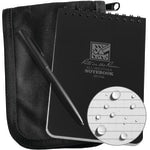 Rite In The Rain Pocket Top-Spiral Notebook Kit, 4in x 6in, Black