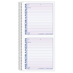 Adams 2-Part Spiral Memo Book, 5 1/4in x 11in, Book Of 100 Sets