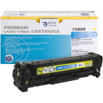 Elite Image Remanufactured Yellow Toner Cartridge Replacement For HP 305A, CE412A