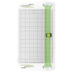 Westcott CarboTitanium Personal Paper Trimmer, 12in, White/Green