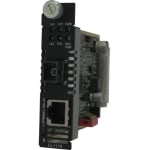 Perle C-1110-M1SC05D - 10/100/1000 Gigabit Ethernet Media and Rate Converter Module - 1 x Network (RJ-45) - 1 x SC Ports - 10/100/1000Base-T, 1000Base-BX - 1804.46 ft - Internal