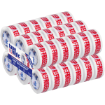 Tape Logic Pre-Printed Carton Sealing Tape, "Keep Refrigerated", 2in x 110 Yd., Red/White, Case Of 36