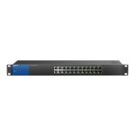 Linksys Business LGS124 - Switch - unmanaged - 24 x 10/100/1000 - rack-mountable - AC 100/230 V