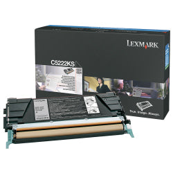 Lexmark C5220KS Return Program Black Toner Cartridge