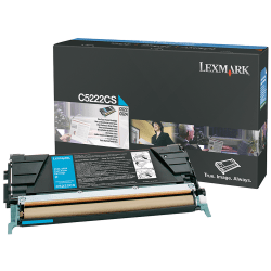 Lexmark C5220CS Return Program Cyan Toner Cartridge