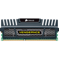 Corsair Vengeance 4GB DDR3 SDRAM Memory Module - 4 GB (1 x 4GB) - DDR3-1600/PC3-12800 DDR3 SDRAM - 1600 MHz - CL9 - Non-ECC - Unbuffered - 240-pin - DIMM