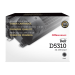 Office Depot Remanufactured Black Extra-High Yield Toner Cartridge Replacement For Dell D5310, ODD5310