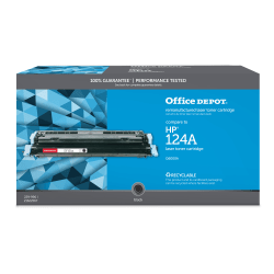 Office Depot Brand Remanufactured Black Toner Cartridge Replacement For HP Q6000A