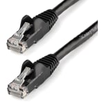 StarTech.com 6ft Black Cat6 Cable with Snagless RJ45 Connectors - First End: 1 x RJ-45 Male Network - Second End: 1 x RJ-45 Male Network - Patch Cable - Gold Plated Connector - Black