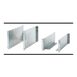 APC - Rack rail kit - silver - for Symmetra LX; Symmetra RM