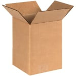 Partners Brand 8in x 5in x 5in Corrugated Boxes, Kraft Brown, Pack Of 25 Boxes