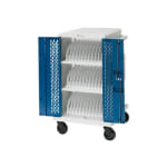 Bretford Core M Charging Cart CORE36MS-90D - Cart - for 36 tablets / notebooks - lockable - topaz, concrete