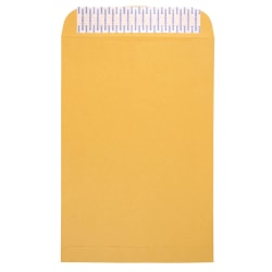 JAM Paper Open-End 10in x 15in Envelopes, Peel And Seal Closure, White, Pack Of 500 Envelopes