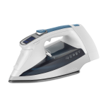 Sunbeam Digital Retractable Iron, White