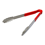 Dura-Kool Tongs, 12in, Red, Pack Of 12