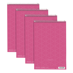 Office Depot Brand Writing Pads, 8 1/2in x 14in, Legal/Wide Ruled, 50 Sheets, White, Pack Of 12 Pads