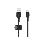 Belkin BoostCharge Pro Flex Braided USB-A To Lightning Cable, 1M/3.3FT, Black