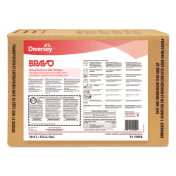 Diversey Bravo Heavy-Duty Low-Odor Stripper, 640 Oz Bottle