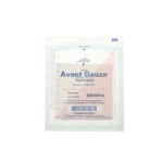 Medline Avant Gauze Non-Woven Sponges, 4-Ply, 3in x 3in, White, Box Of 40