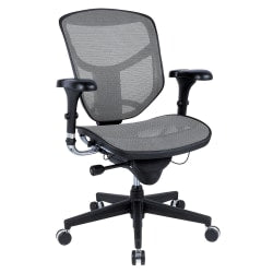 LumiSource Demi Office Chair, Silver/Gold