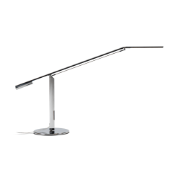 Koncept Equo LED Desk Lamp, Warm Light, 24-1/2inH, Chrome