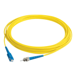 C2G 4m SC-ST 9/125 Simplex Single Mode OS2 Fiber Cable - Yellow - 13ft - Patch cable - SC single-mode (M) to ST single-mode (M) - 4 m - fiber optic - simplex - 9 / 125 micron - OS2 - yellow