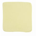 Rubbermaid Light Commercial Microfiber Cloths, 12in x 12in, Yellow, Case Of 288