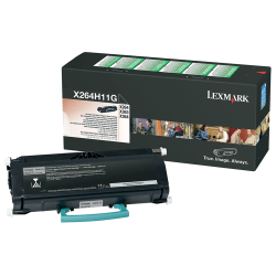 Lexmark X264H11G High-Yield Return Program Black Toner Cartridge