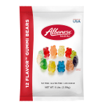 Albanese Confectionery Gourmet Gummy Bears, Assorted Flavors, 5-Lb Bag