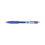 Zebra Pen Z-Grip Retractable Gel Pen, Medium Point, 0.7 mm, Blue Barrel, Blue Ink