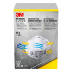 3M Performance N95 Drywall Sanding Respirators, White, Pack Of 20 Respirators, 8210D20-DC