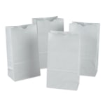 Pacon White Bags, Pack Of 100