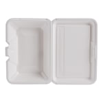 Dart Foam Hinged Food Containers, 9 5/16inH x 6 7/16inW x 2 15/16inD, Pack Of 200 Containers