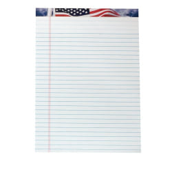 TOPS Double Docket Writing Pads, 8 1/2in x 14in, Legal Ruled, 50 Sheets, White, Pack Of 12 Pads