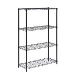 Safco Commercial Steel Shelving, 5 Shelves, 36in W x 18in D x 75in H