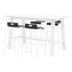 KFI Studios Midtown Bar-Height Table Set, Espresso