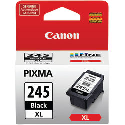 Canon PG-245XL High-Yield Black Ink Cartridge, 8278B001