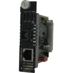 Perle C-1110-M1SC05U - 10/100/1000 Gigabit Ethernet Media and Rate Converter Module - 1 x Network (RJ-45) - 1 x SC Ports - 10/100/1000Base-T, 1000Base-BX - 1804.46 ft - Internal