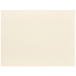 JAM Paper Blank Note Cards, 4 1/4in x 5 1/2in, Ivory, Pack Of 100