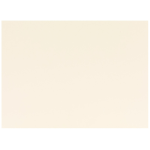 JAM Paper Note Cards, 4 5/8in x 6 1/4in, Ivory, Pack Of 100