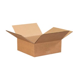 Partners Brand Corrugated Boxes 8in x 8in x 3in, Bundle of 25