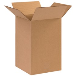 Partners Brand Corrugated Boxes 10in x 10in x 12in, Bundle of 25