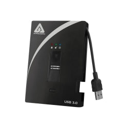 Apricorn Aegis Bio A25-3BIO256-500 500 GB Hard Drive - 2.5in External - Black - USB 3.0 - 5400rpm - 3 Year Warranty