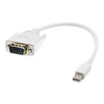 AddOn 5 Pack 3ft Mini-DP to VGA Adapter Cable - DisplayPort cable - Mini DisplayPort (M) to HD-15 (VGA) (M) - 3.3 ft - active - white (pack of 5)