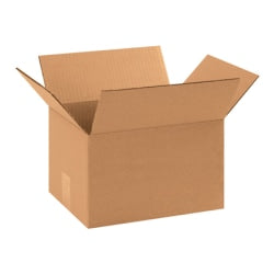 Partners Brand Corrugated Boxes 11 1/4in x 8 3/4in x 8in, Kraft, Bundle of 25