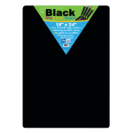 Flipside Non-Magnetic Unframed Dry-Erase Whiteboards, 18in x 24in x 1/16in, Black, Pack Of 2