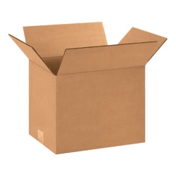 Partners Brand Corrugated Boxes 12 1/4in x 9 1/4in x 9in, Kraft, Bundle of 25