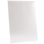 Realspace Poly Project Envelope, Letter Size, Clear/White Dots